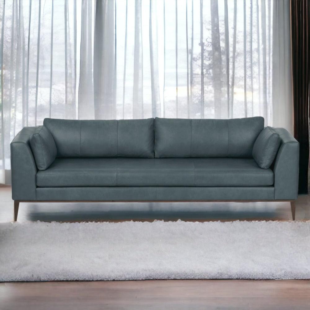 Largo Organic Made to Order Leather Sofa - Uptown Sebastian