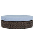 Largo Oval Ottoman All Weather Wicker Furniture Made in USA Lloyd Flanders - Uptown Sebastian