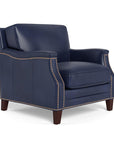 Leather Club Chair American Crafted Elegance Collection - Uptown Sebastian