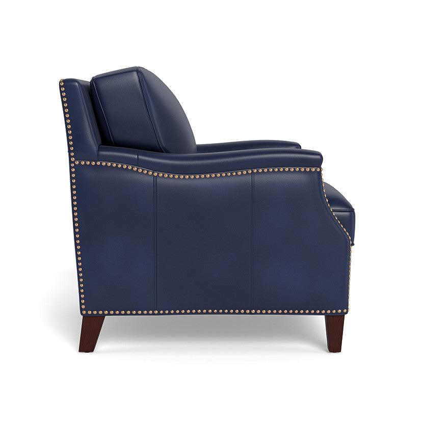 Leather Club Chair American Crafted Elegance Collection - Uptown Sebastian