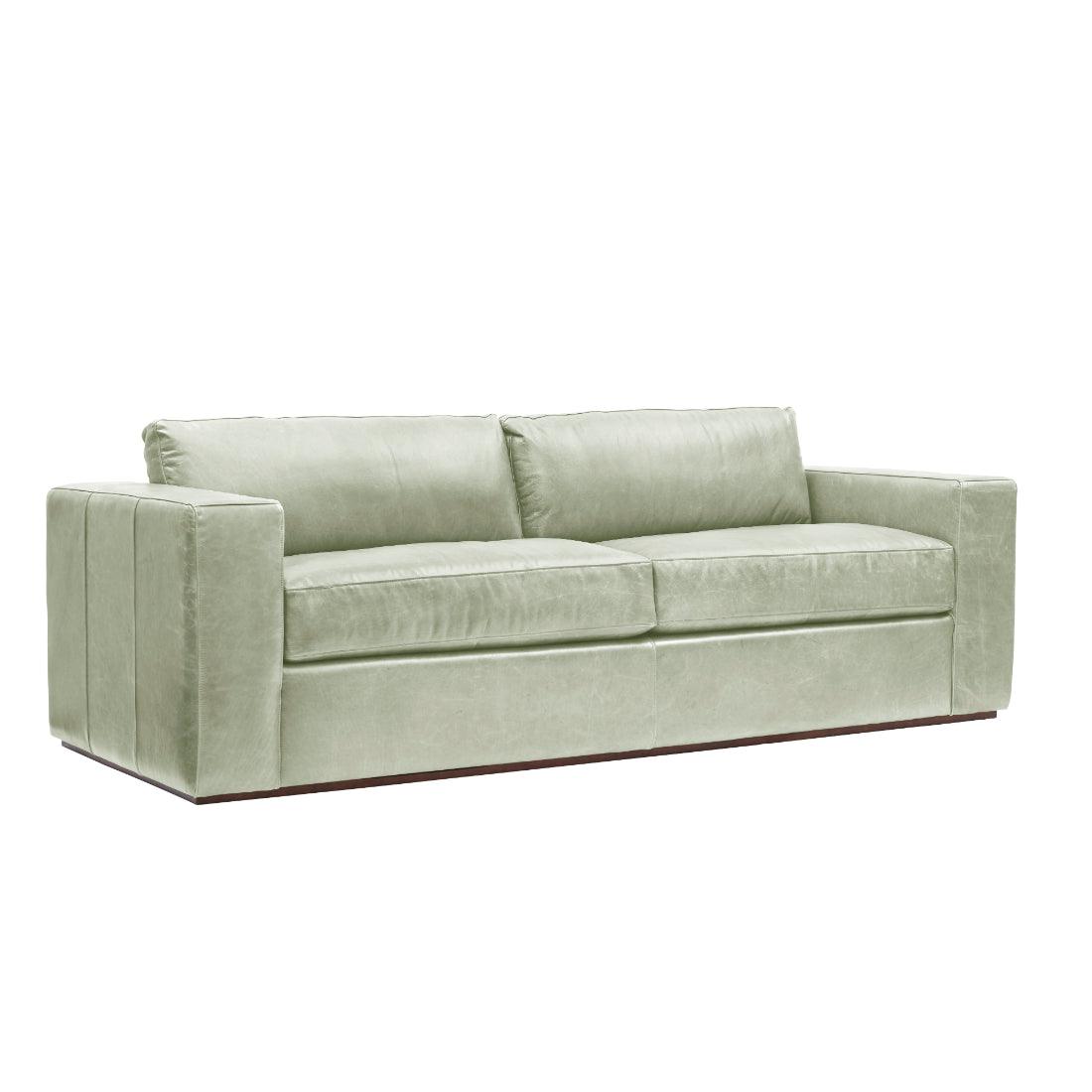 Leather Sleeper Sofa Pull out Couch Queen Size Bed - Uptown Sebastian