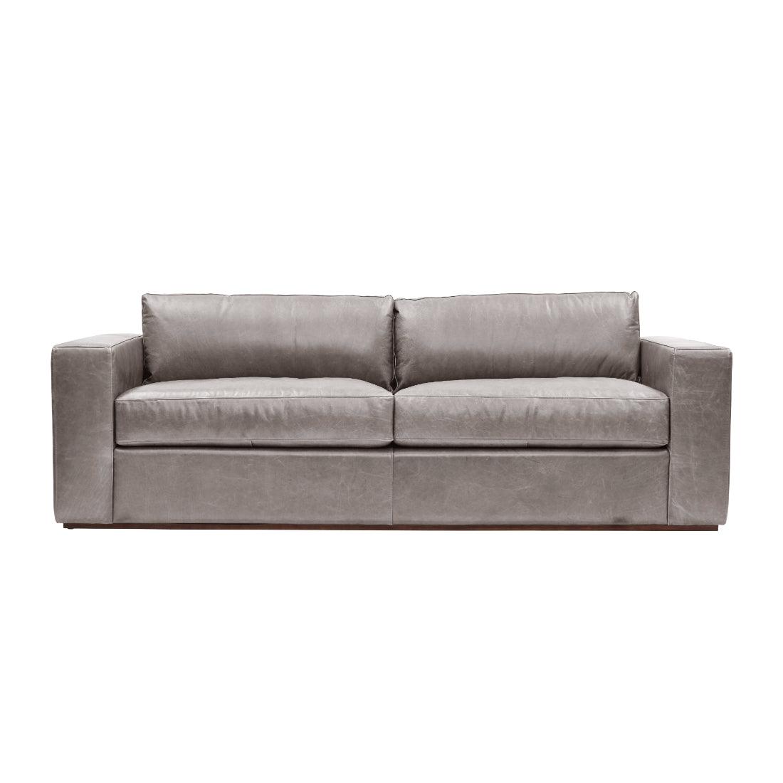 Leather Sleeper Sofa Pull out Couch Queen Size Bed - Uptown Sebastian