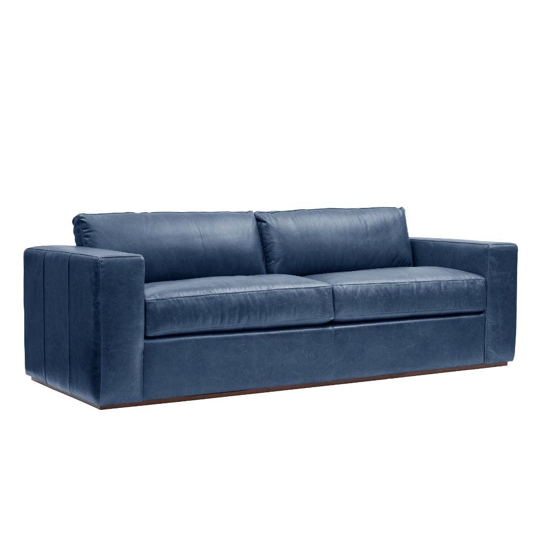 Leather Sleeper Sofa Pull out Couch Queen Size Bed - Uptown Sebastian