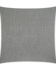 Lena Grey Beach Solid Grey Large Throw Pillow With Insert - Uptown Sebastian