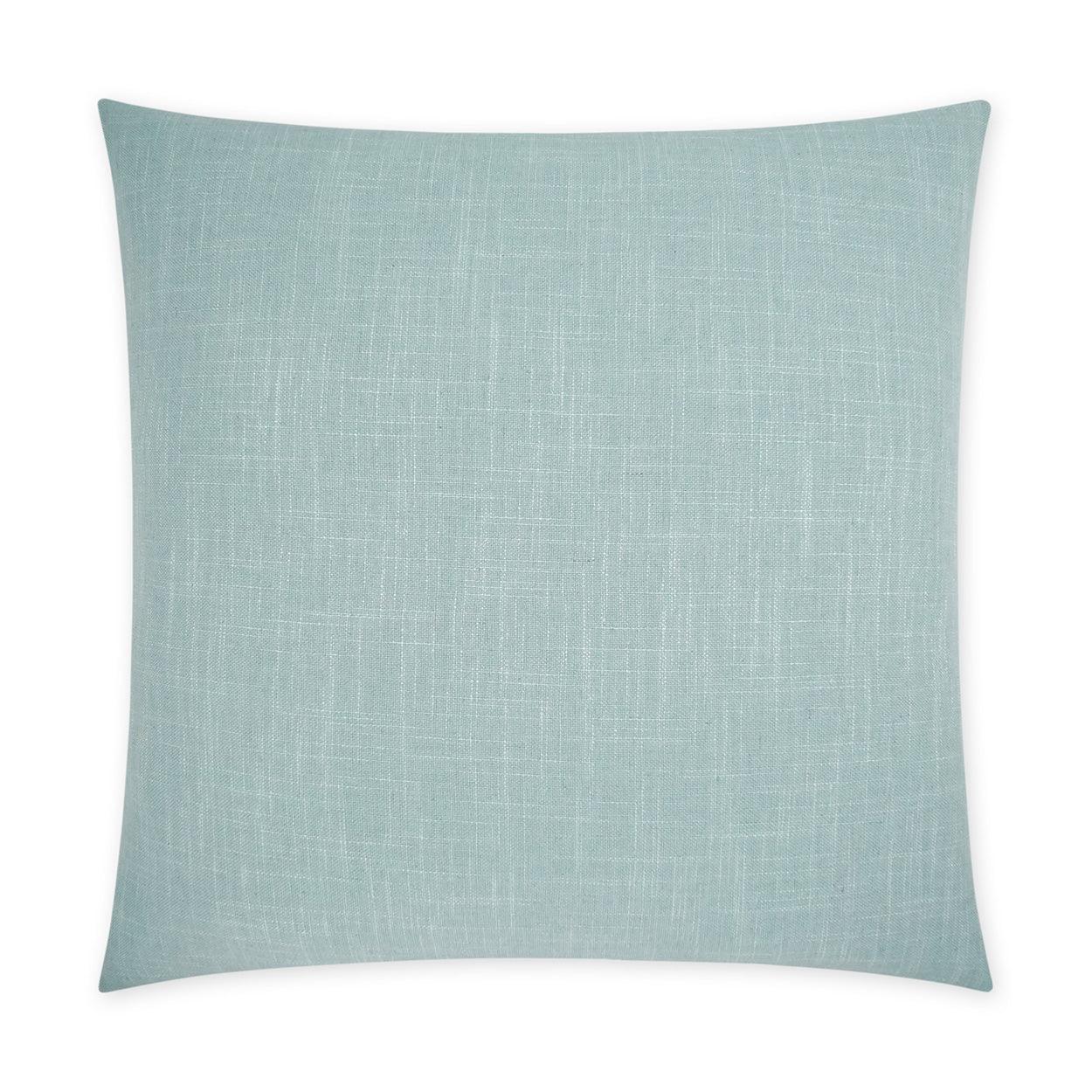 Lena Haze Beach Solid Mist Large Throw Pillow With Insert - Uptown Sebastian