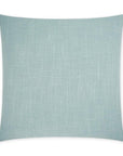 Lena Haze Beach Solid Mist Large Throw Pillow With Insert - Uptown Sebastian