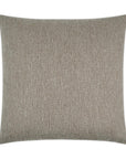 Lolly Taupe Solid Tan Taupe Large Throw Pillow With Insert - Uptown Sebastian