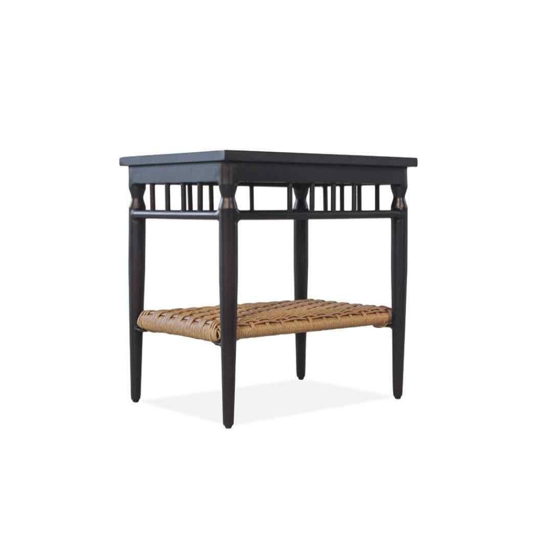 Low Country 24" Rectangular End Table Premium Wicker Furniture - Uptown Sebastian