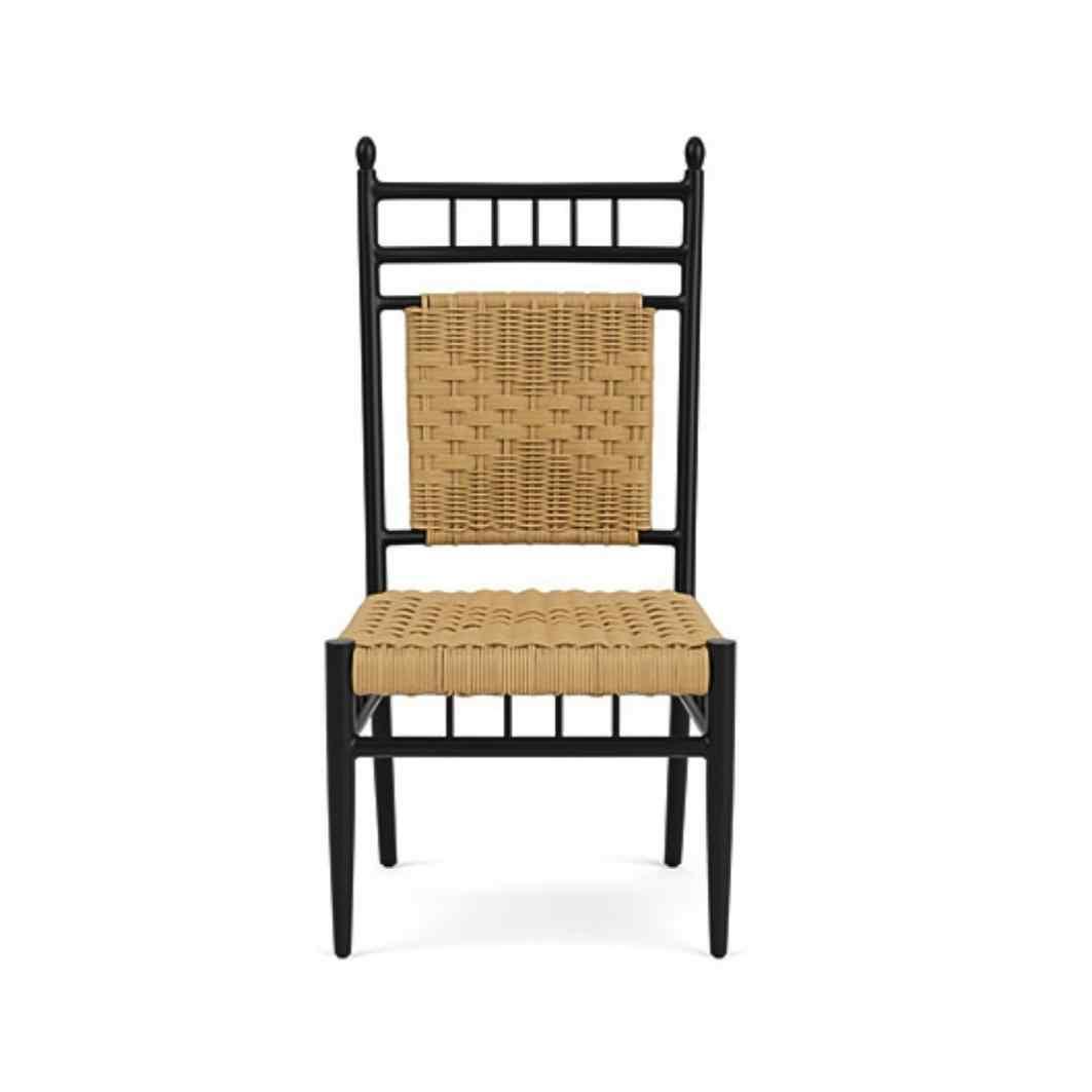 Low Country Armless Dining Chair Premium Wicker Furniture Lloyd Flanders - Uptown Sebastian