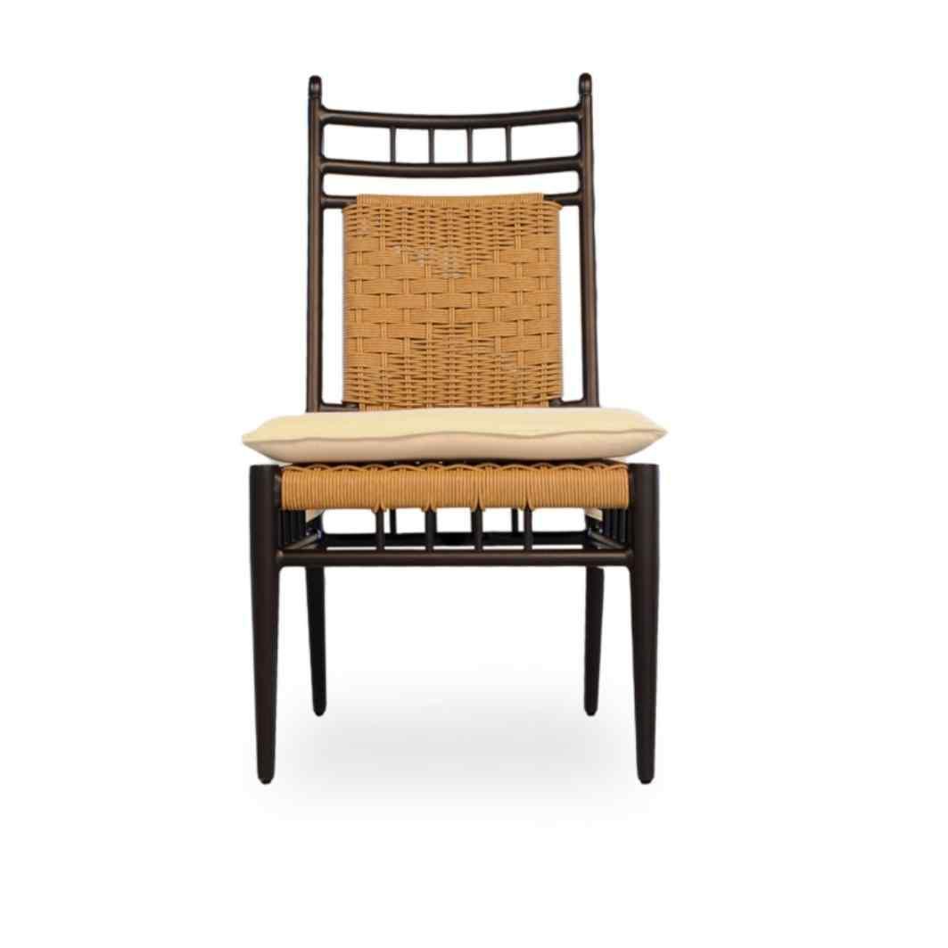 Low Country Armless Dining Chair Premium Wicker Furniture Lloyd Flanders - Uptown Sebastian