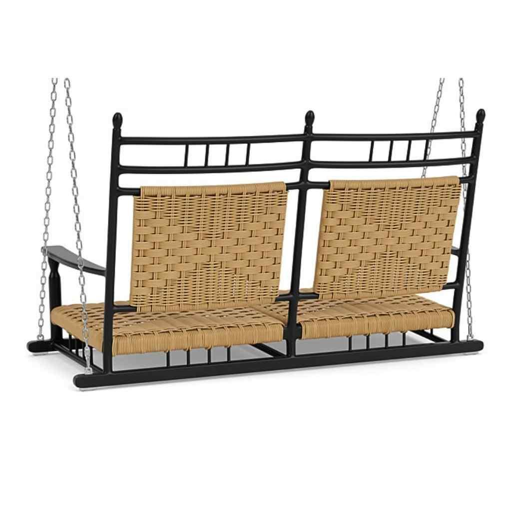 Low Country Cushionless Porch Swing Premium Wicker Furniture - Uptown Sebastian