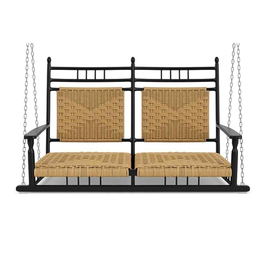 Low Country Cushionless Porch Swing Premium Wicker Furniture - Uptown Sebastian