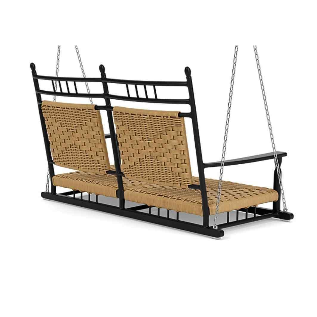 Low Country Cushionless Porch Swing Premium Wicker Furniture - Uptown Sebastian