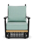 Low Country Glider Lounge Chair Premium Wicker Furniture Lloyd Flanders - Uptown Sebastian