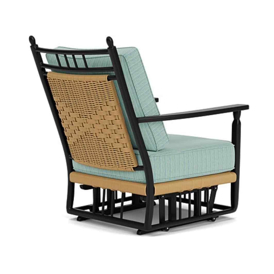 Low Country Glider Lounge Chair Premium Wicker Furniture Lloyd Flanders - Uptown Sebastian