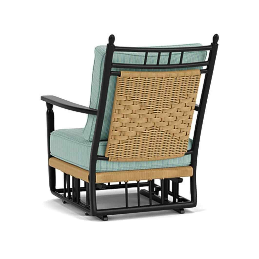 Low Country Glider Lounge Chair Premium Wicker Furniture Lloyd Flanders - Uptown Sebastian