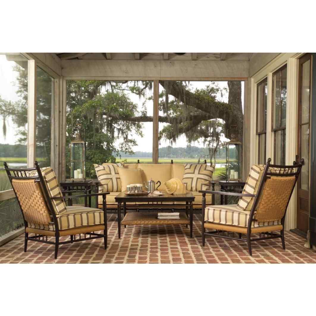 Low Country Lounge Chair Premium Wicker Furniture Lloyd Flanders - Uptown Sebastian