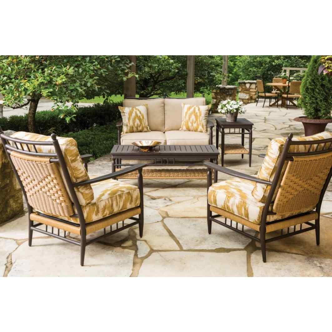 Low Country Lounge Chair Premium Wicker Furniture Lloyd Flanders - Uptown Sebastian