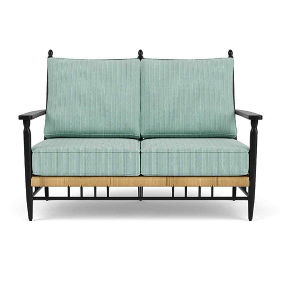 Low Country Loveseat Premium Wicker Furniture Lloyd Flanders - Uptown Sebastian