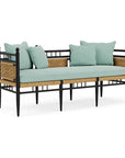 Low Country Outdoor Replacement Cushions For 3-Seat Garden Bench - Uptown Sebastian