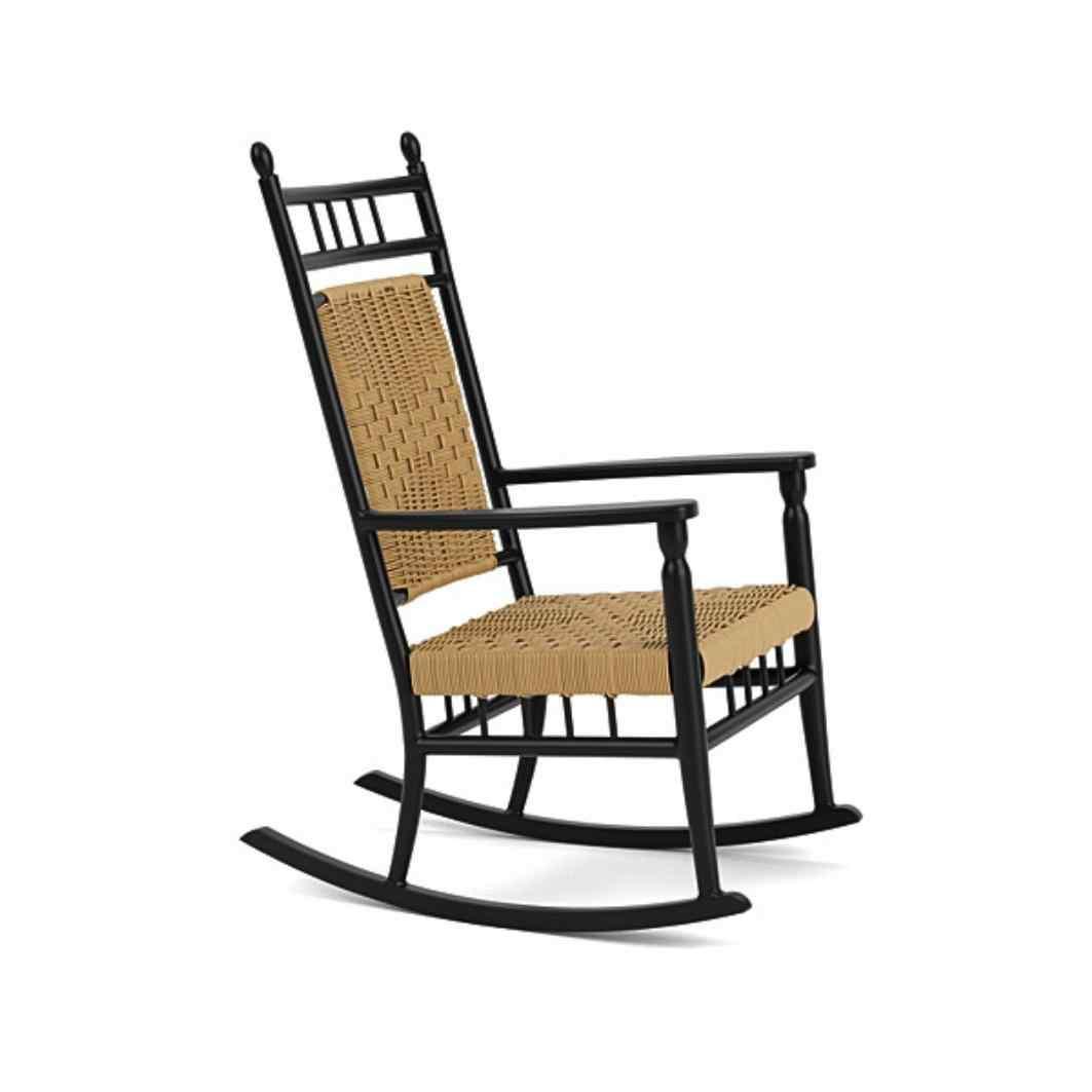 Low Country Porch Rocker Premium Wicker Furniture Lloyd Flanders - Uptown Sebastian