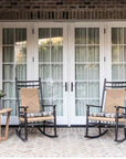 Low Country Porch Rocker Premium Wicker Furniture Lloyd Flanders - Uptown Sebastian