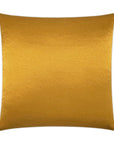 Lumis Gold Transitional Solid Gold Large Throw Pillow With Insert - Uptown Sebastian