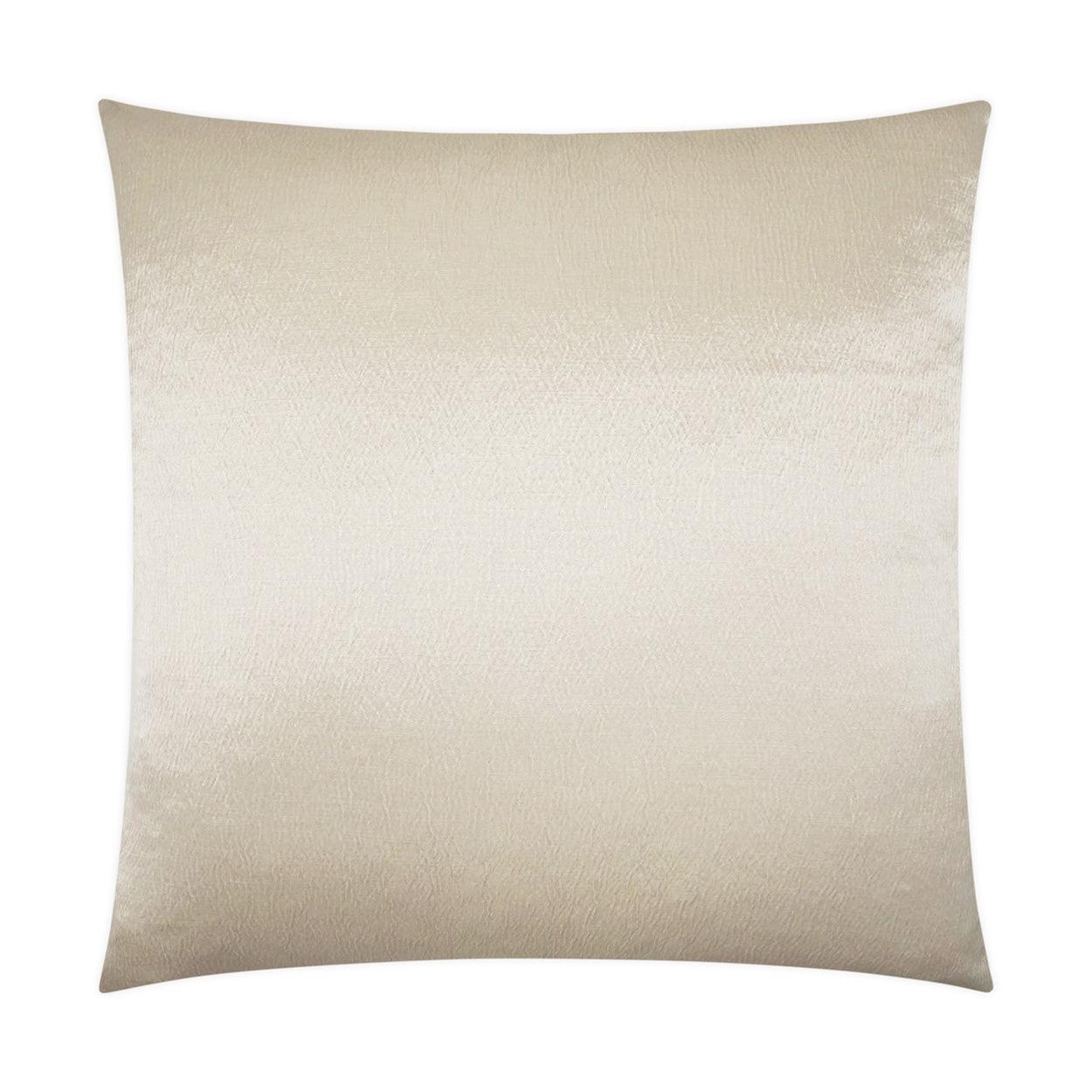 Lumis Ivory Transitional Solid Ivory Large Throw Pillow With Insert - Uptown Sebastian