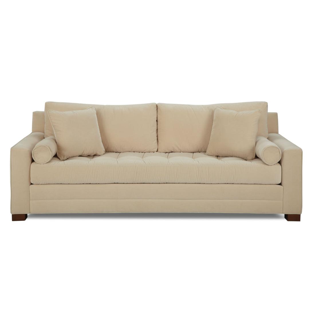 Luxurious Cameo Tufted Bench Seat Sofa Made to Order - Uptown Sebastian