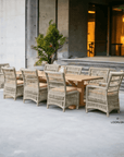 Mackinac Outdoor Dining Table Extendable Set for 8 People Lloyd Flanders - Uptown Sebastian