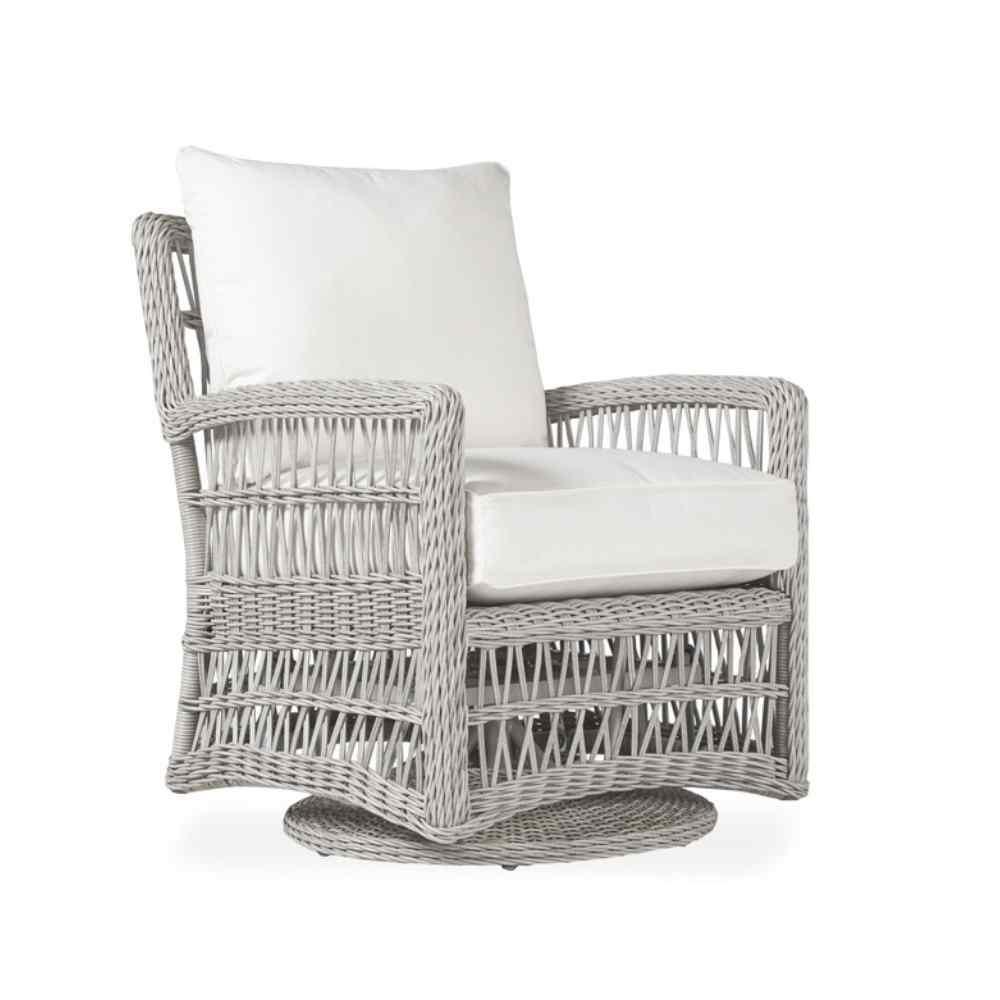 Mackinac Swivel Glider Chair Outdoor Replacement Cushions Lloyd Flanders - Uptown Sebastian