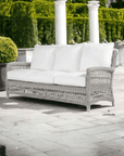 Mackinac Wicker Outdoor All Weather Wicker Sofa With Cushions - Uptown Sebastian