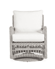 Mackinac Wicker Outdoor Swivel Glider Lounge Chair With Cushions - Uptown Sebastian