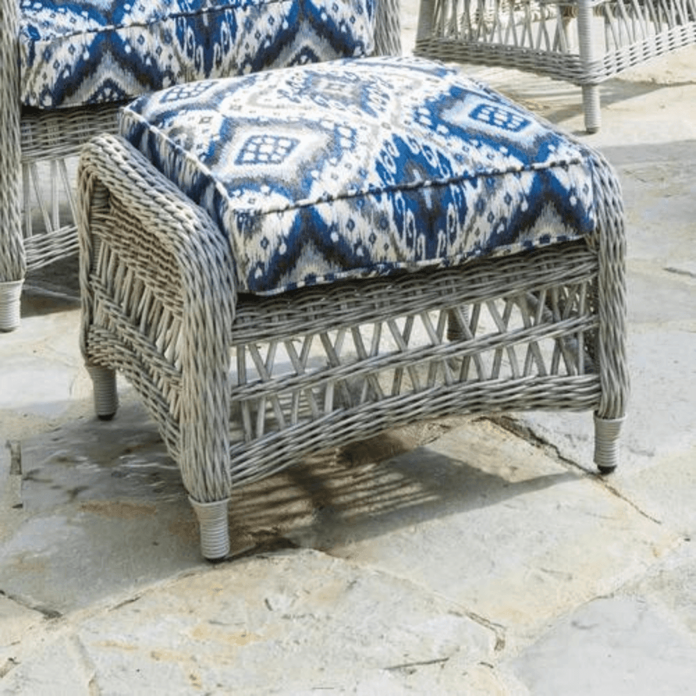 Mackinac Wicker Patio Furniture Set Loveseat and Lounge Chair Set - Uptown Sebastian