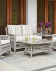 Mackinac Wicker Rocking Porch Lounge Set With Cushions Lloyd Flanders - Uptown Sebastian