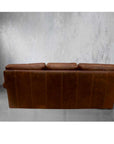 Made In the USA 90" Top Grain Leather Sofa Modern Hartford - Uptown Sebastian