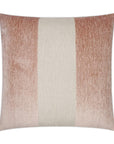 Magritte Blush Band / Ribbon Blush Large Throw Pillow With Insert - Uptown Sebastian