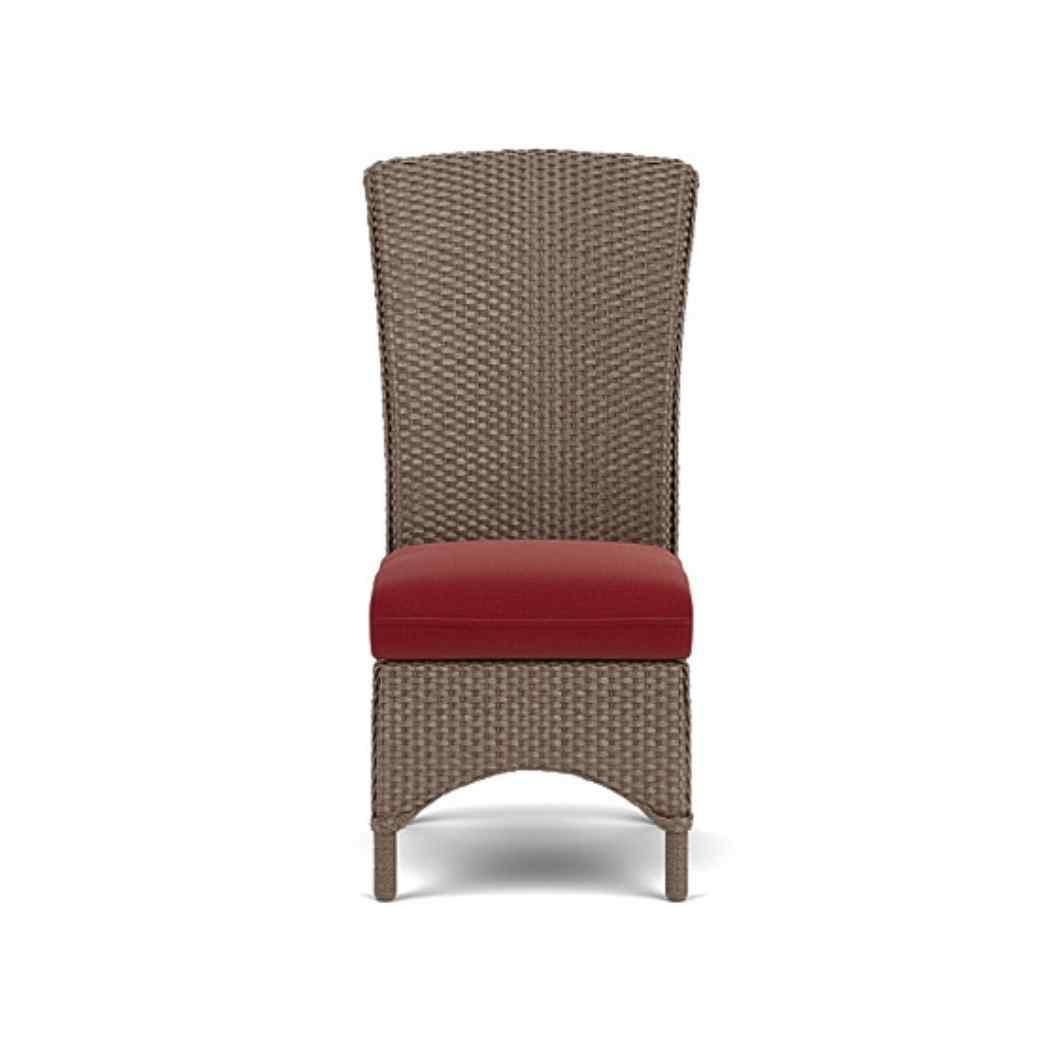 Mandalay Armless Dining Chair Premium Wicker Furniture Lloyd Flanders - Uptown Sebastian