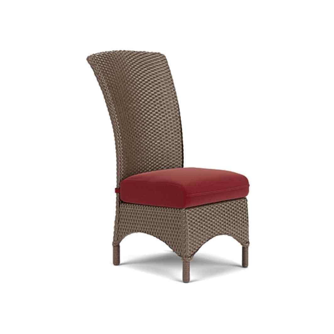 Mandalay Armless Dining Chair Premium Wicker Furniture Lloyd Flanders - Uptown Sebastian