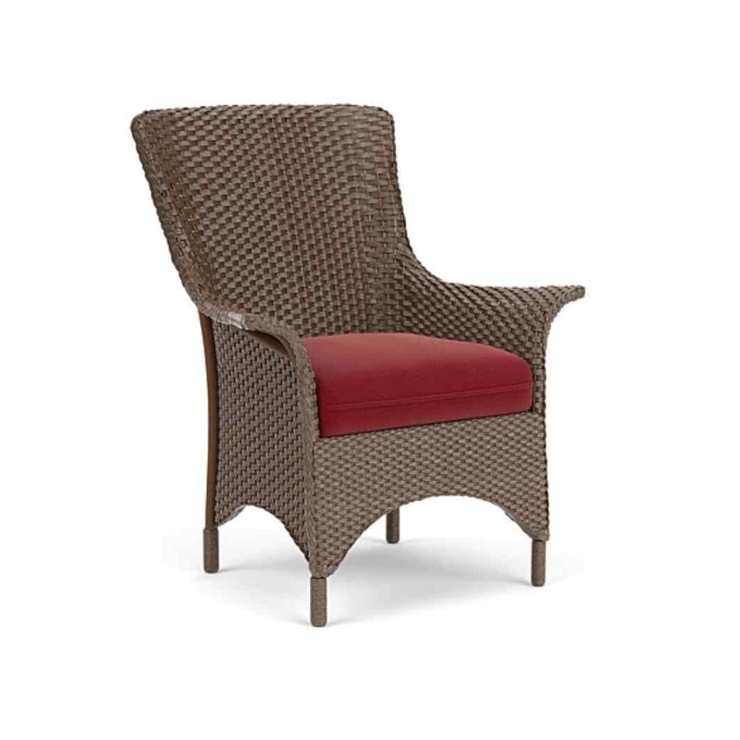 Mandalay Dining Armchair Premium Wicker Furniture Lloyd Flanders - Uptown Sebastian