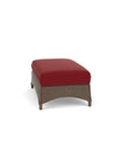 Mandalay Large Ottoman Premium Wicker Furniture Lloyd Flanders - Uptown Sebastian