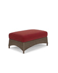 Mandalay Large Ottoman Premium Wicker Furniture Lloyd Flanders - Uptown Sebastian