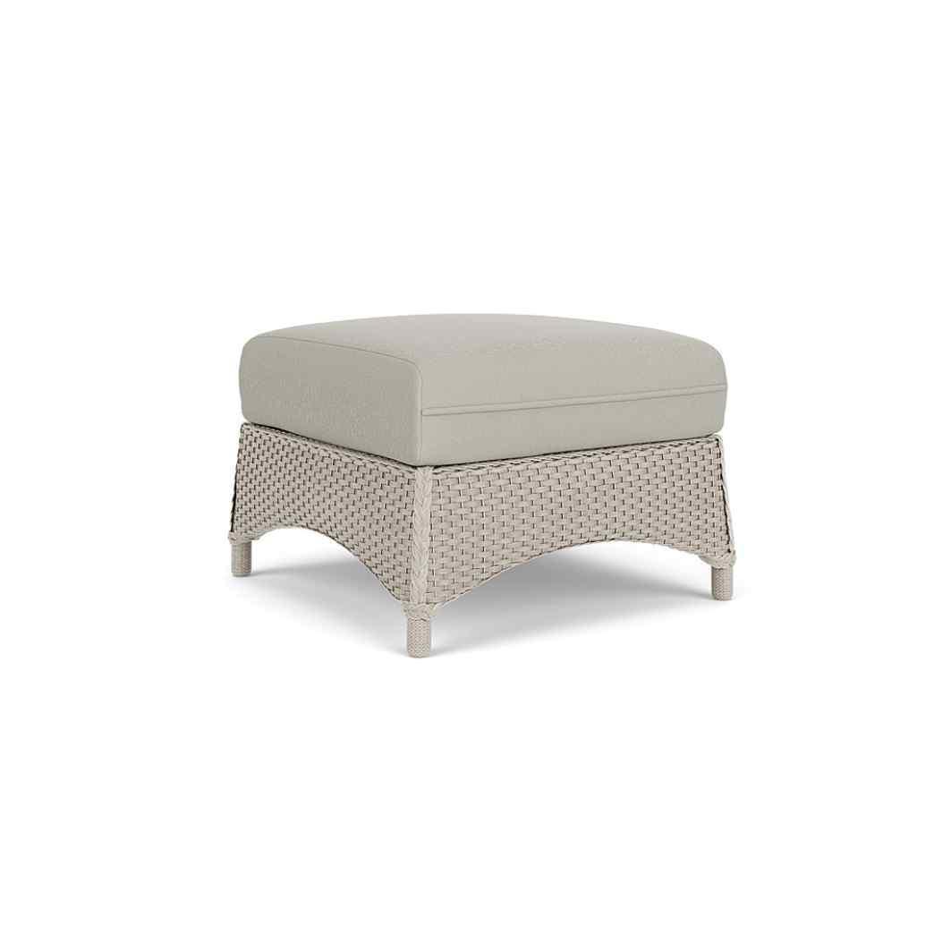 Mandalay Outdoor Furniture Sunbrella Replacement Cushions For Ottoman - Uptown Sebastian