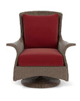 Mandalay Swivel Rocker Lounge Chair Premium Wicker Furniture - Uptown Sebastian