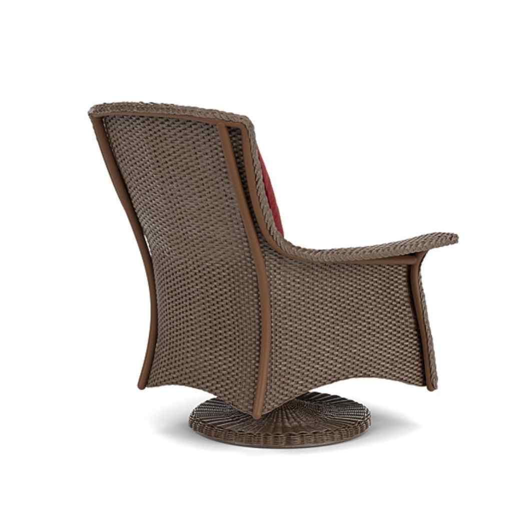 Mandalay Swivel Rocker Lounge Chair Premium Wicker Furniture - Uptown Sebastian