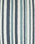 Marisol Indigo Stripes Blue Large Throw Pillow With Insert - Uptown Sebastian