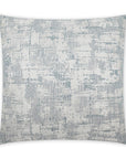 Mathilde Sky Glam Transitional Mist Large Throw Pillow With Insert - Uptown Sebastian