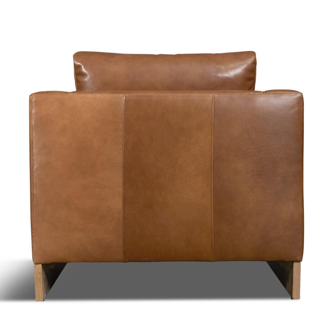 Mendenhall Premium Made to Order Leather Club Chair - Uptown Sebastian