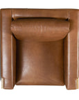 Mendenhall Premium Made to Order Leather Club Chair - Uptown Sebastian