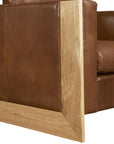 Mendenhall Premium Made to Order Leather Sofa With Wood Frame - Uptown Sebastian